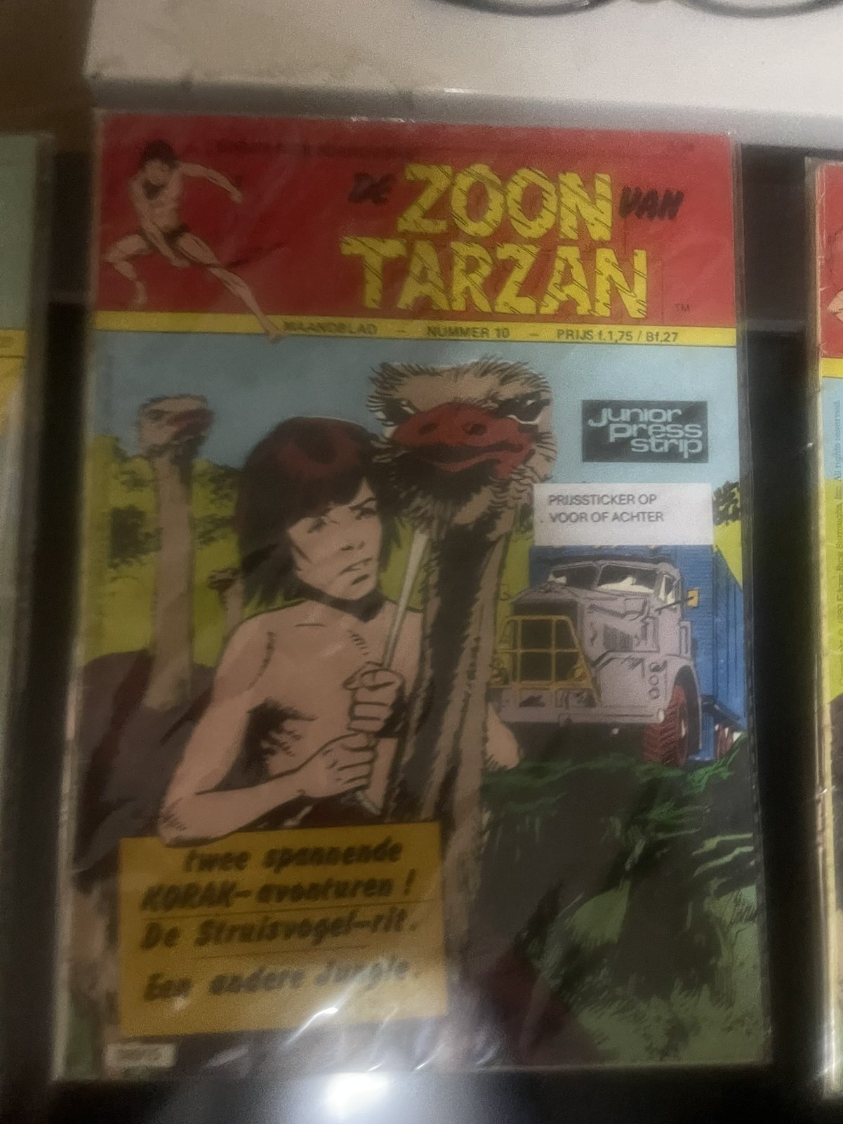 Cover van De zoon van Tarzan 1