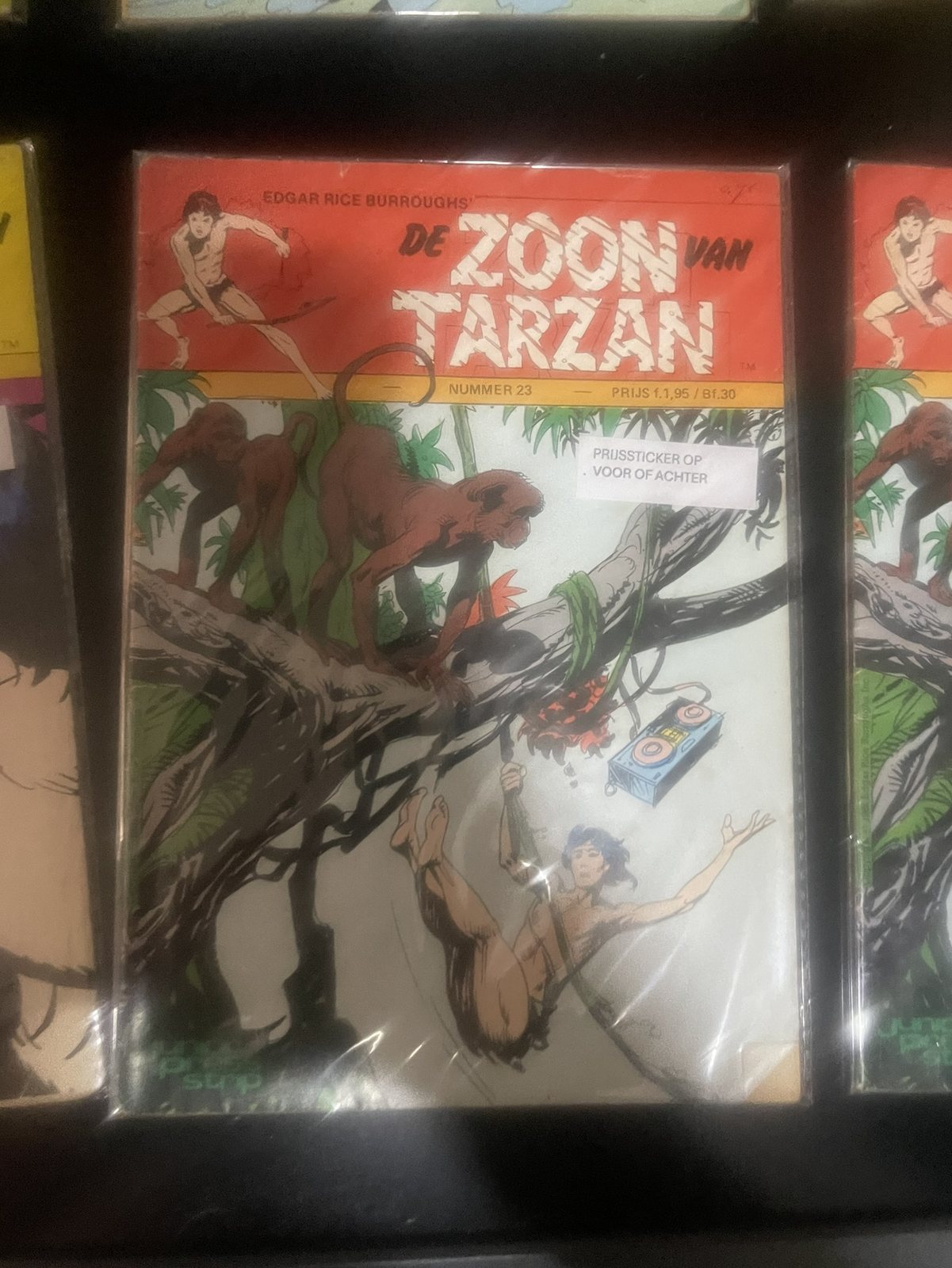 Cover van De zoon van Tarzan 1
