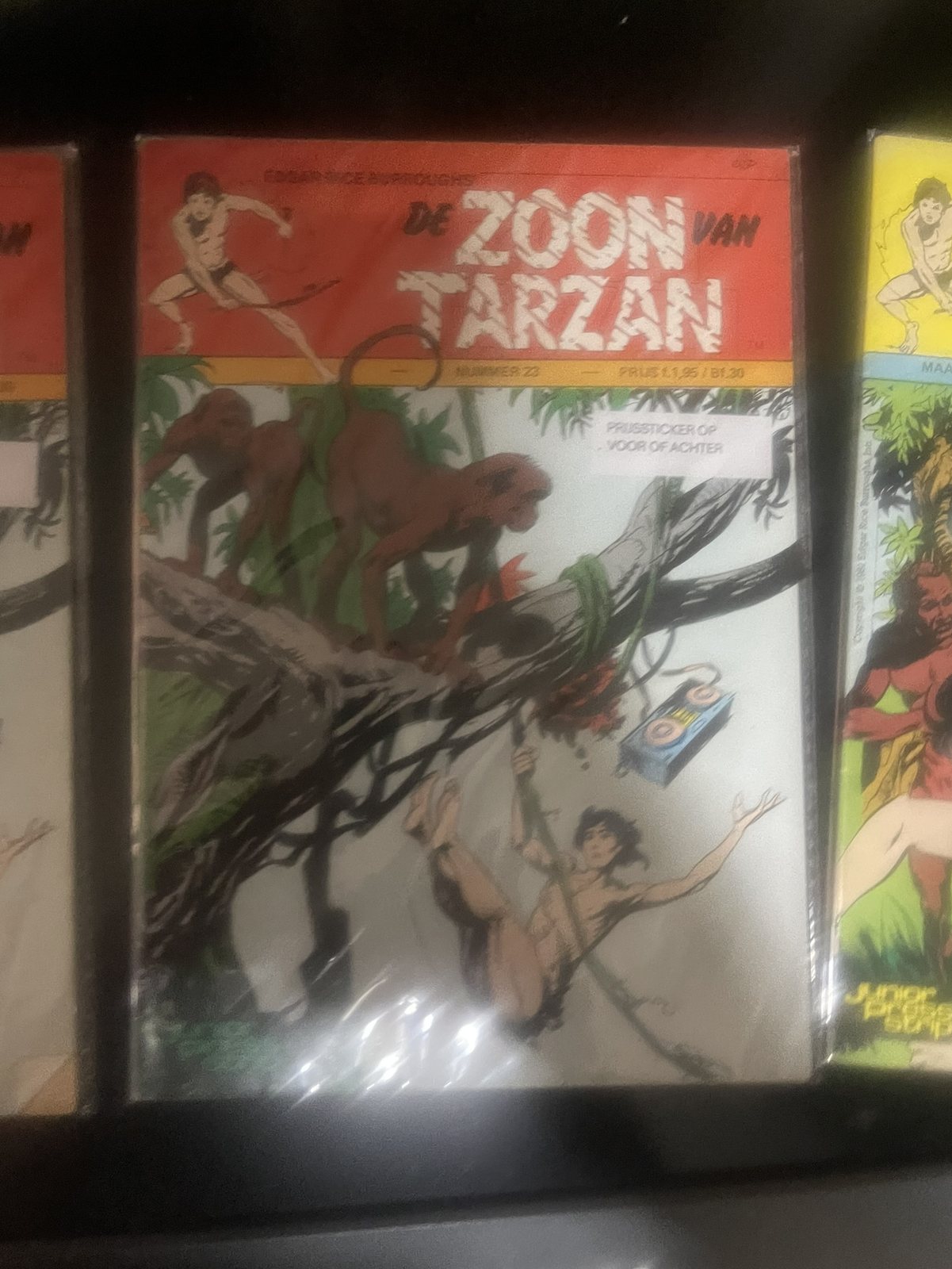 Cover van De zoon van Tarzan 1