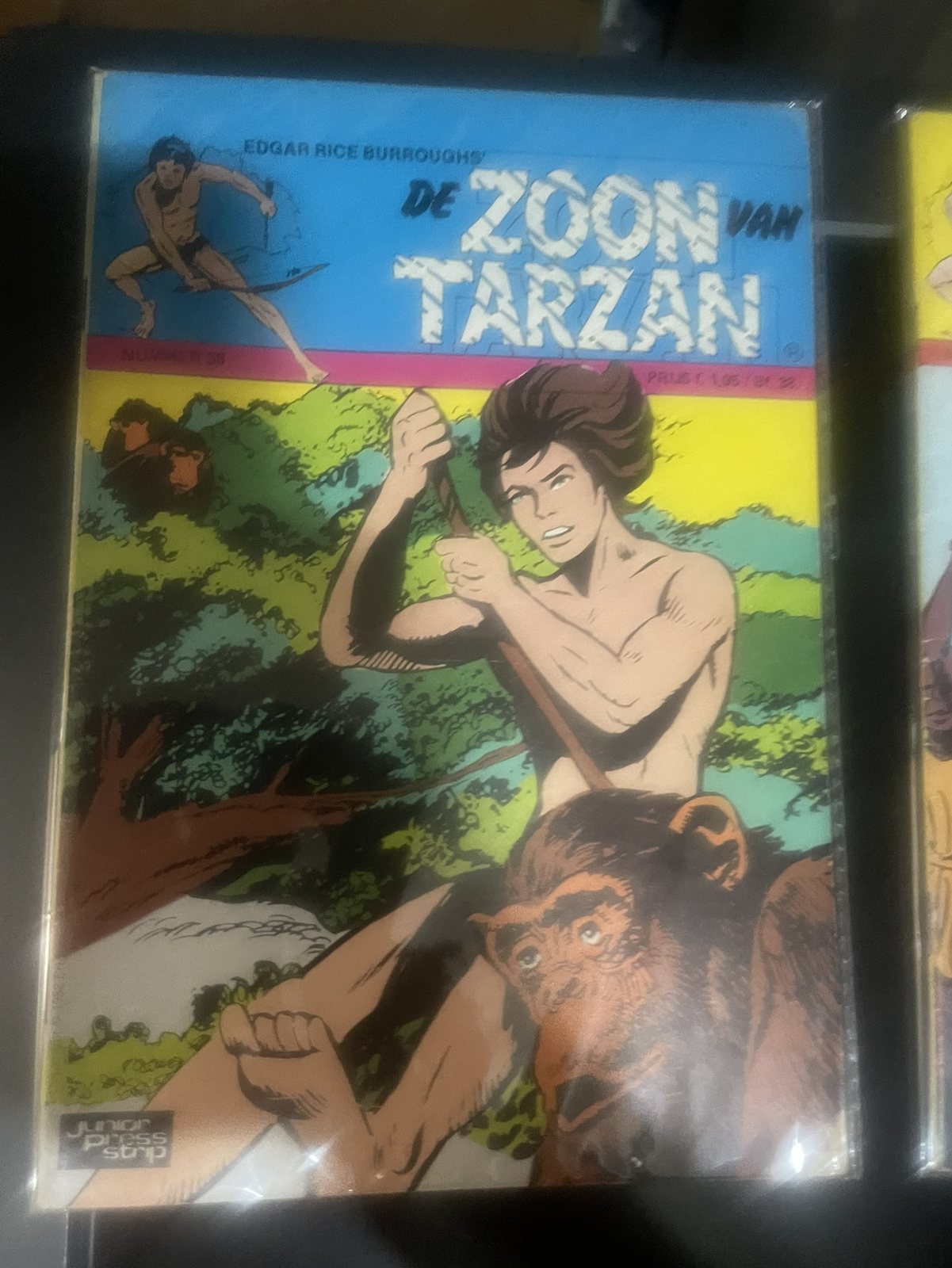 Cover van De zoon van Tarzan 1