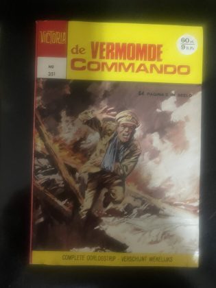 Cover van De vermomde commando