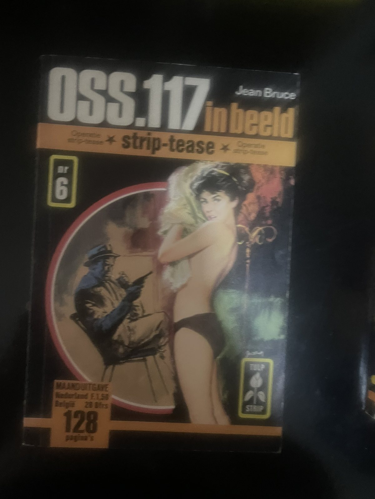 Cover van Operatie Strip-tease