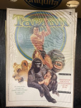 Cover van De fantastische legende van Lord Greystoke - de enige echte Tarzan!