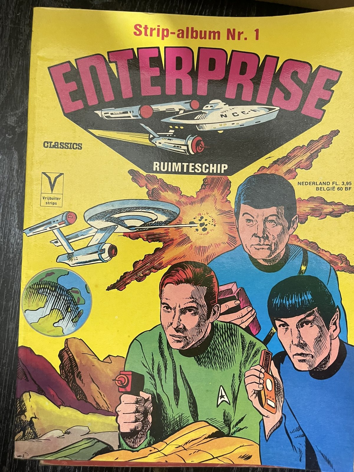 Cover van Ruimteschip Enterprise Strip-album 1