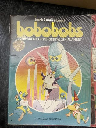 Cover van Schipbreuk op de kristallen planeet