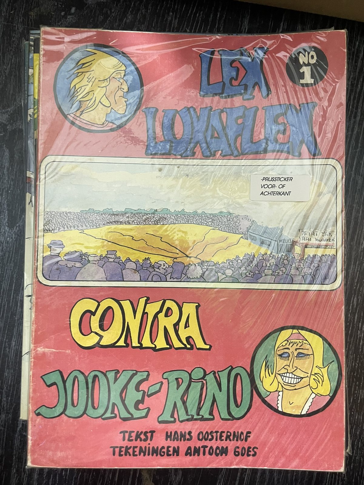 Cover van Lex Luxaflex contra Jooke-Rino