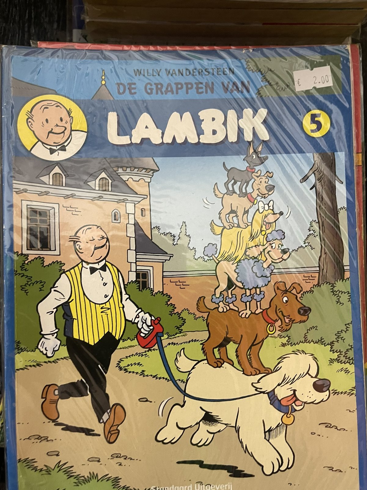 Cover van De grappen van Lambik 5