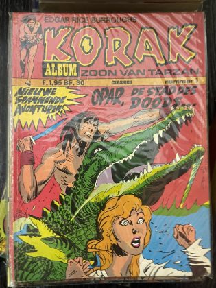 Cover van Opar, de stad des doods...