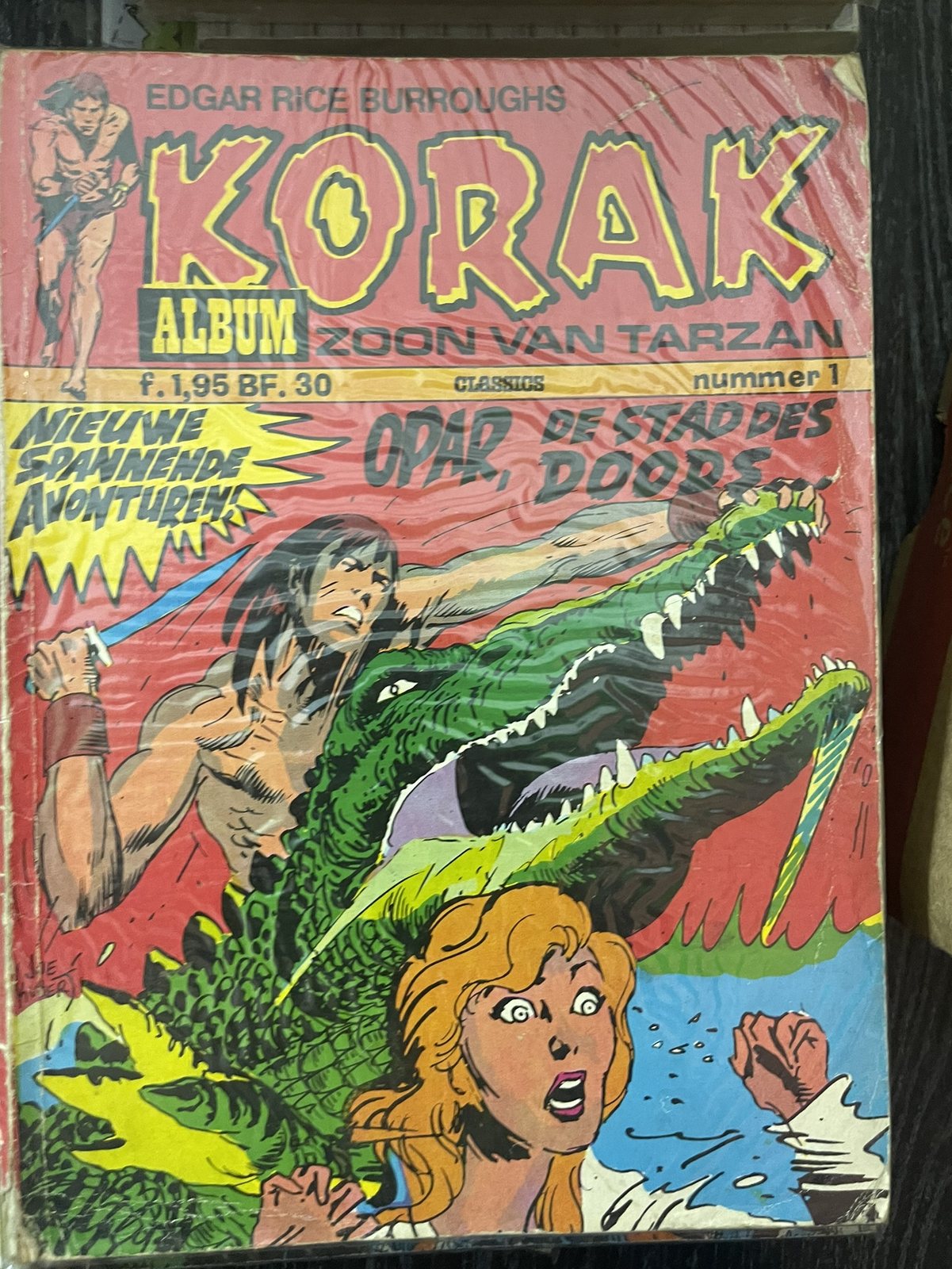 Cover van Opar, de stad des doods...