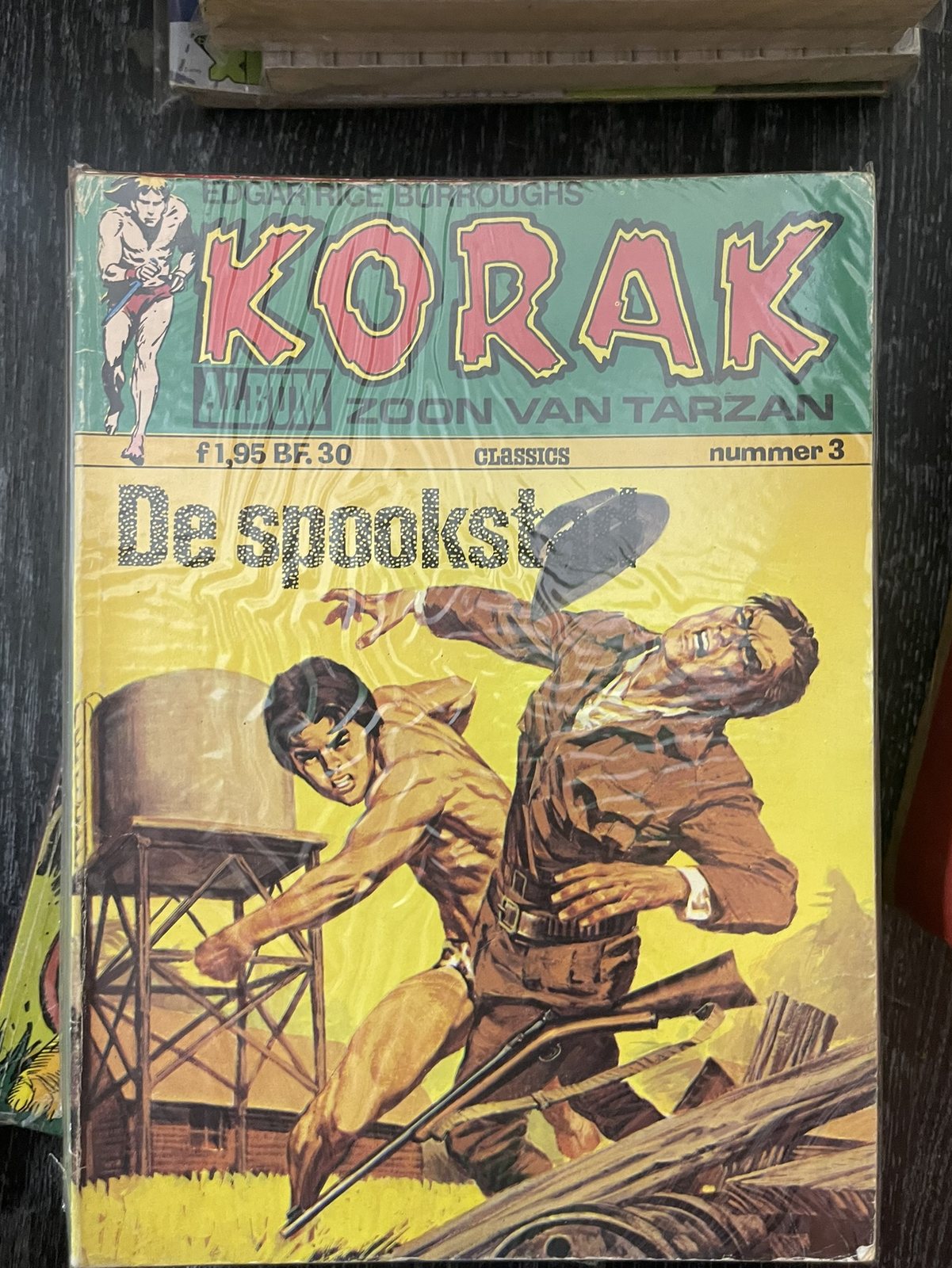 Cover van De spookstad