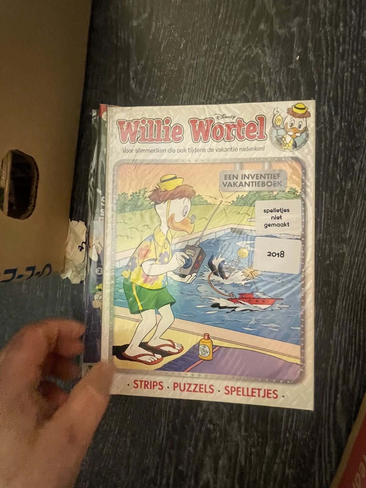 Cover van Vakantieboek 2018