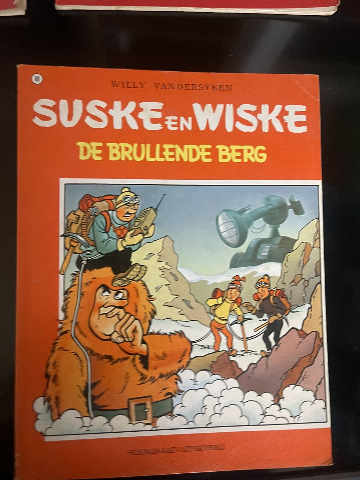 Cover van De brullende berg