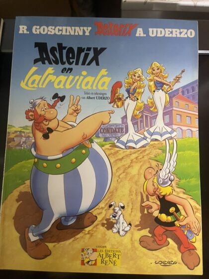 Cover van Asterix en Latraviata