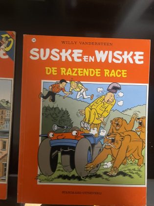 Cover van De razende race