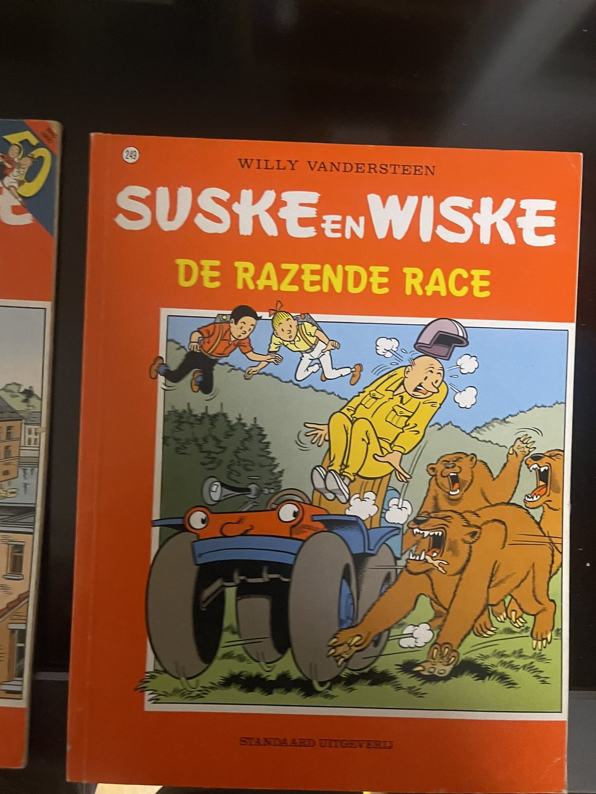 Cover van De razende race