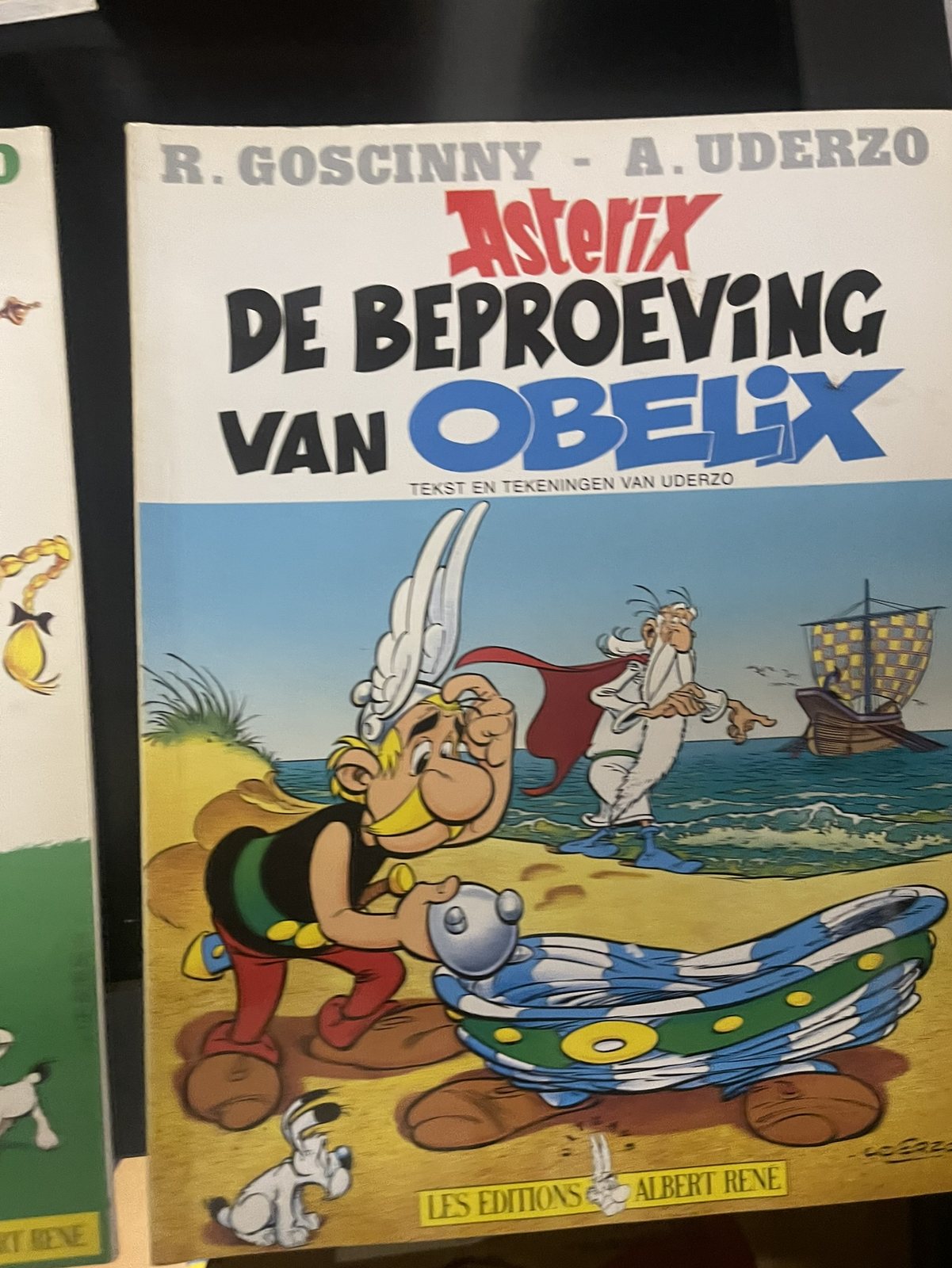Cover van De beproeving van Obelix