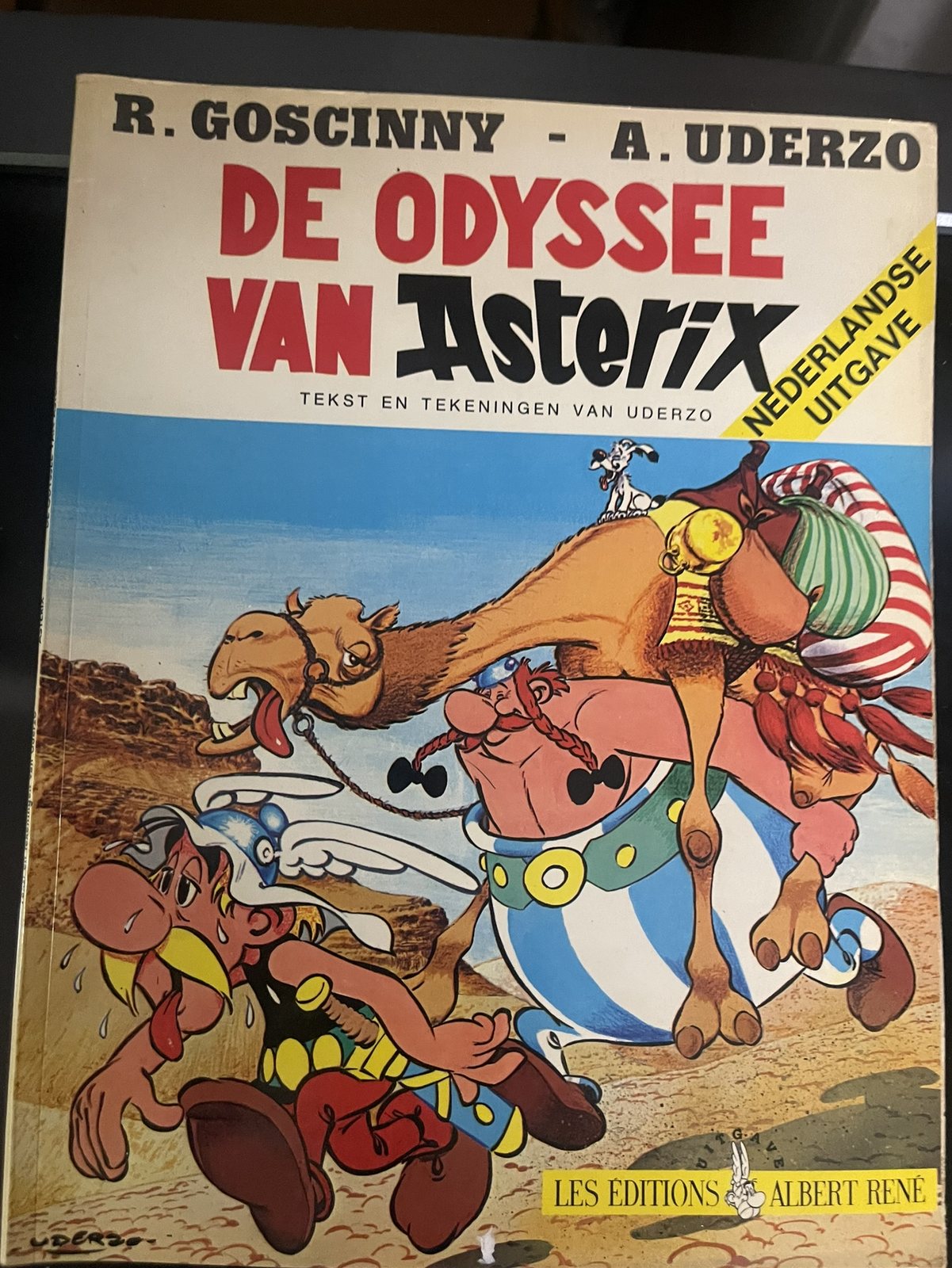 Cover van De odyssee van Asterix