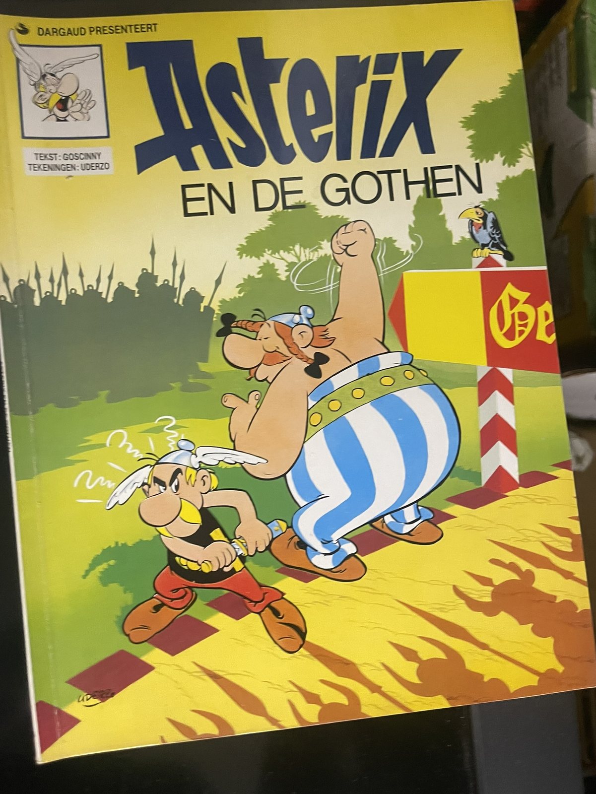 Cover van Asterix en de Gothen