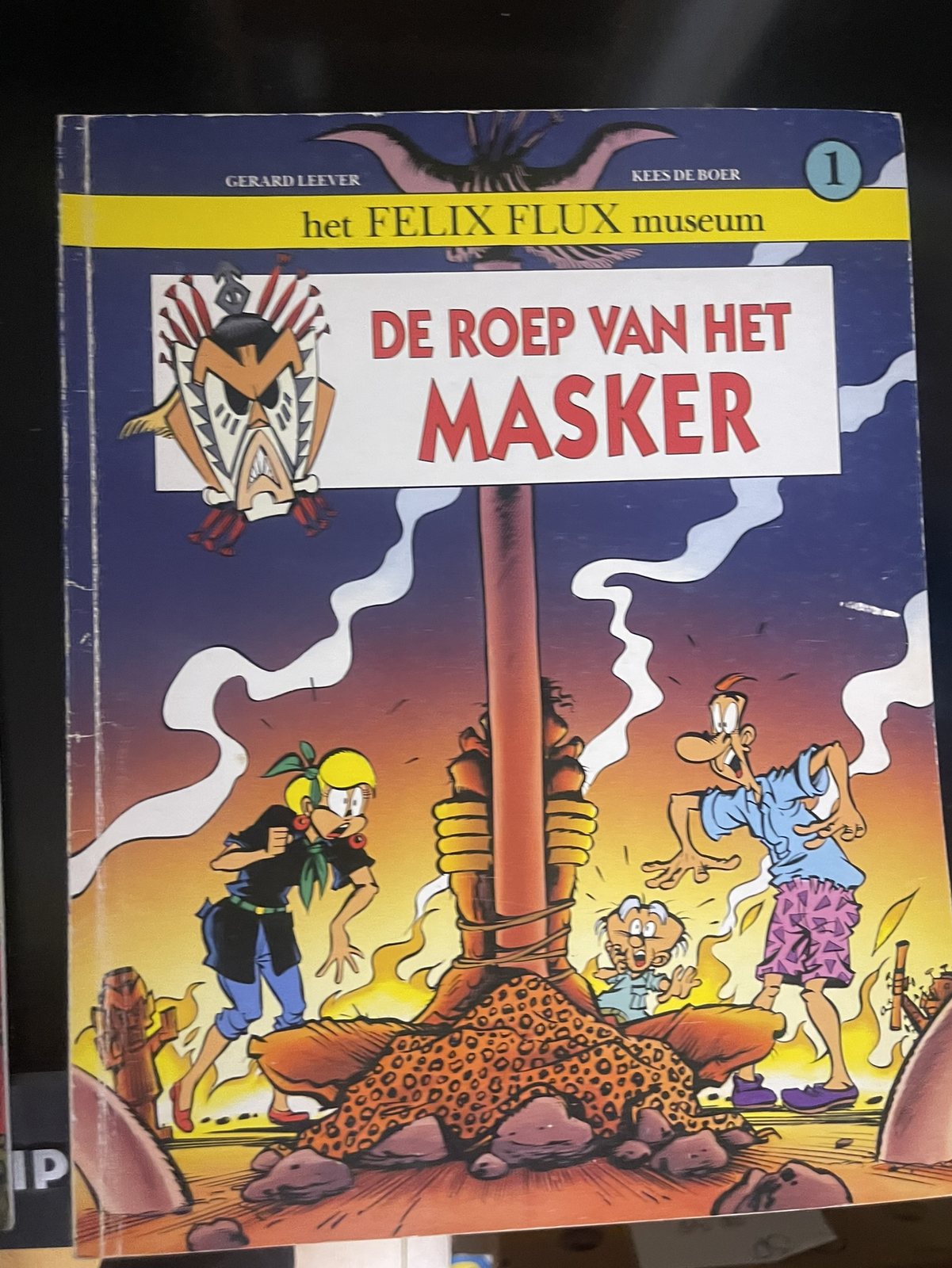 Cover van De roep van het masker