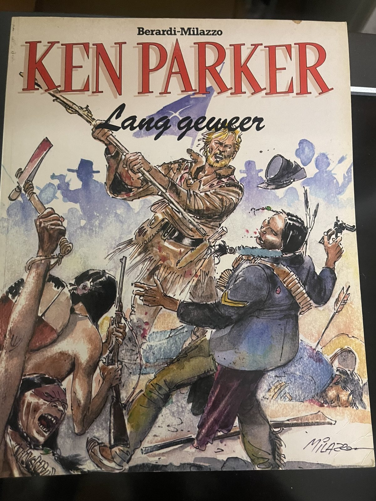 Cover van Lang geweer