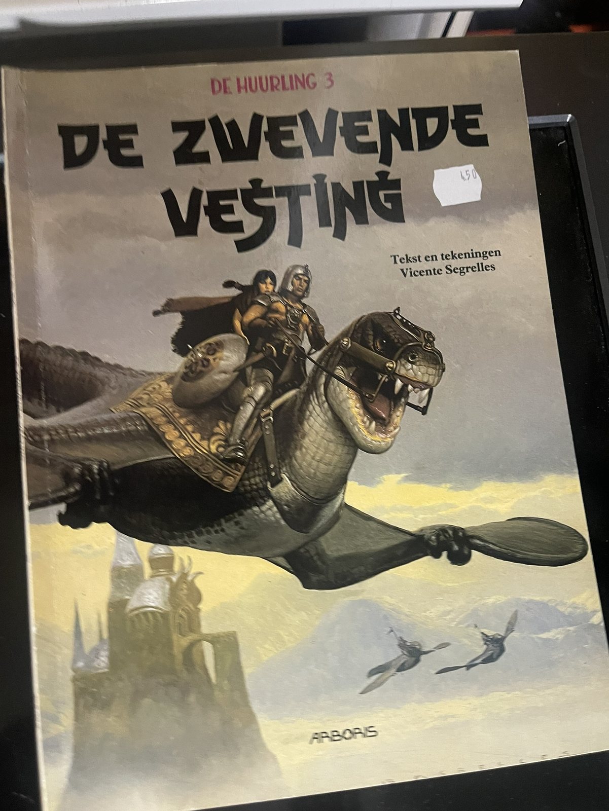 Cover van De zwevende vesting