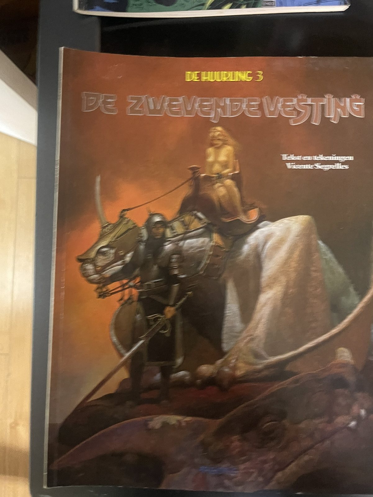 Cover van De zwevende vesting