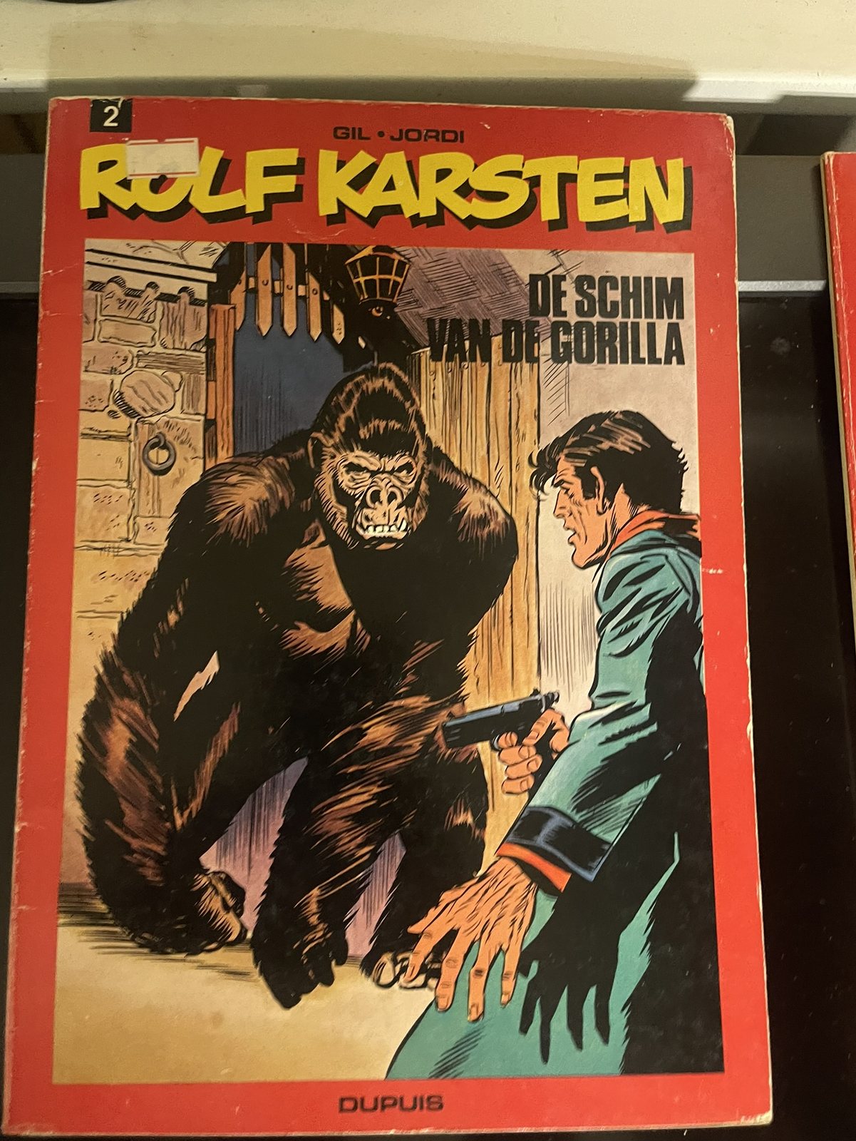 Cover van De schim van de gorilla