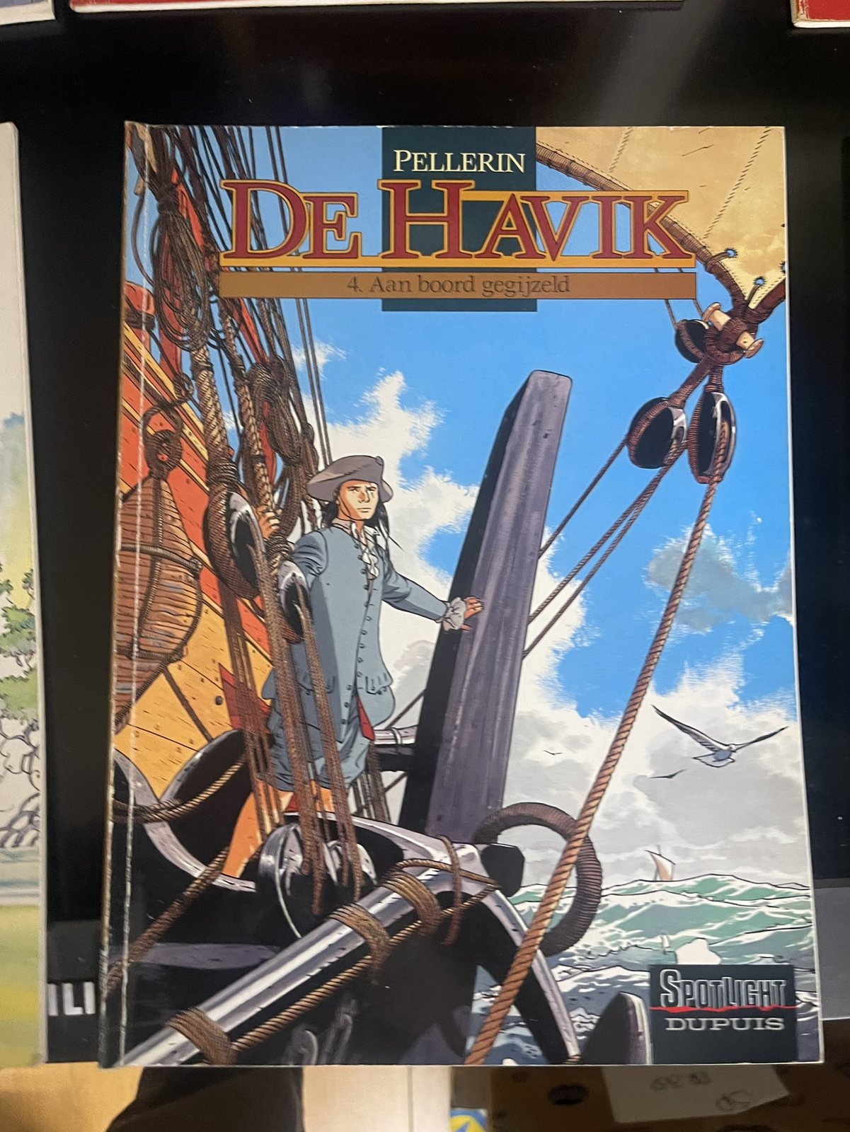 Cover van Aan boord gegijzeld