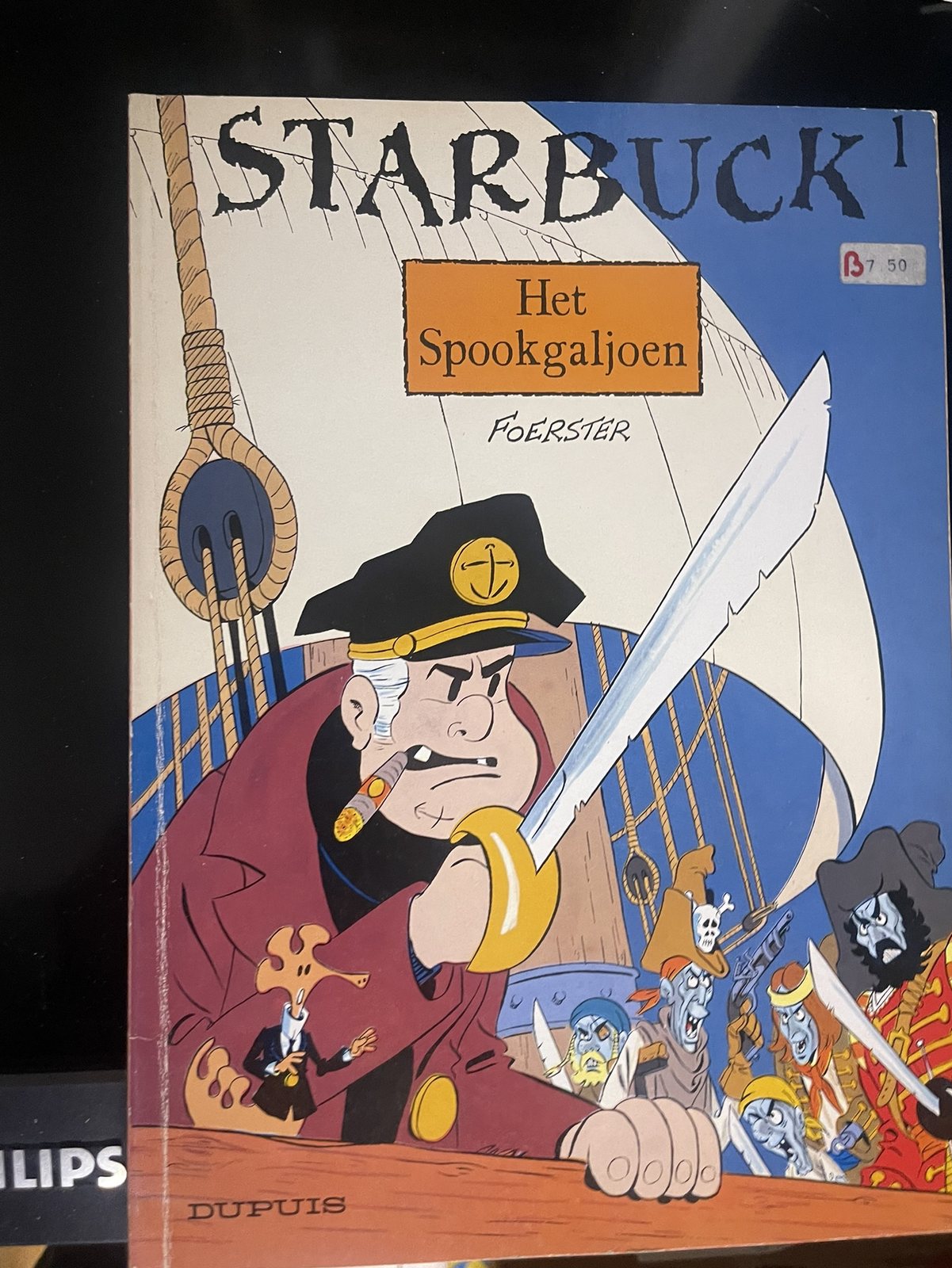 Cover van Het spookgaljoen