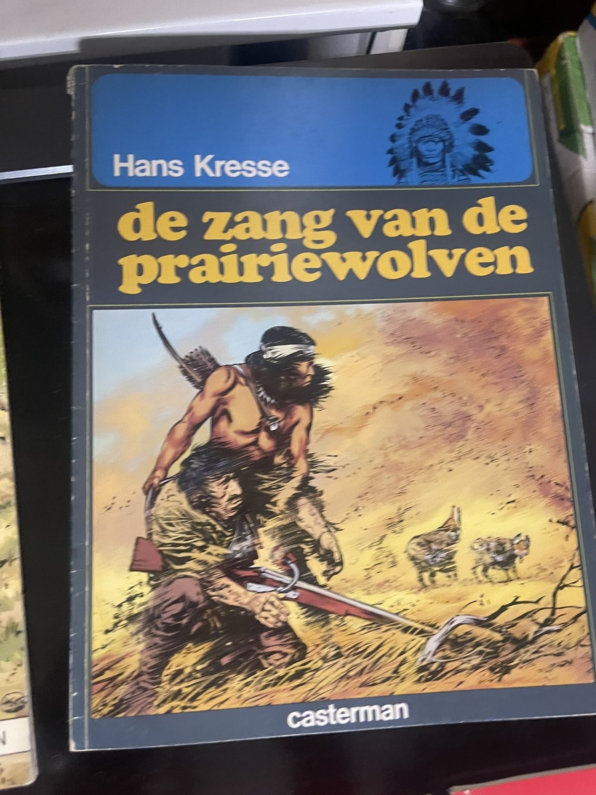 Cover van De zang van de prairiewolven