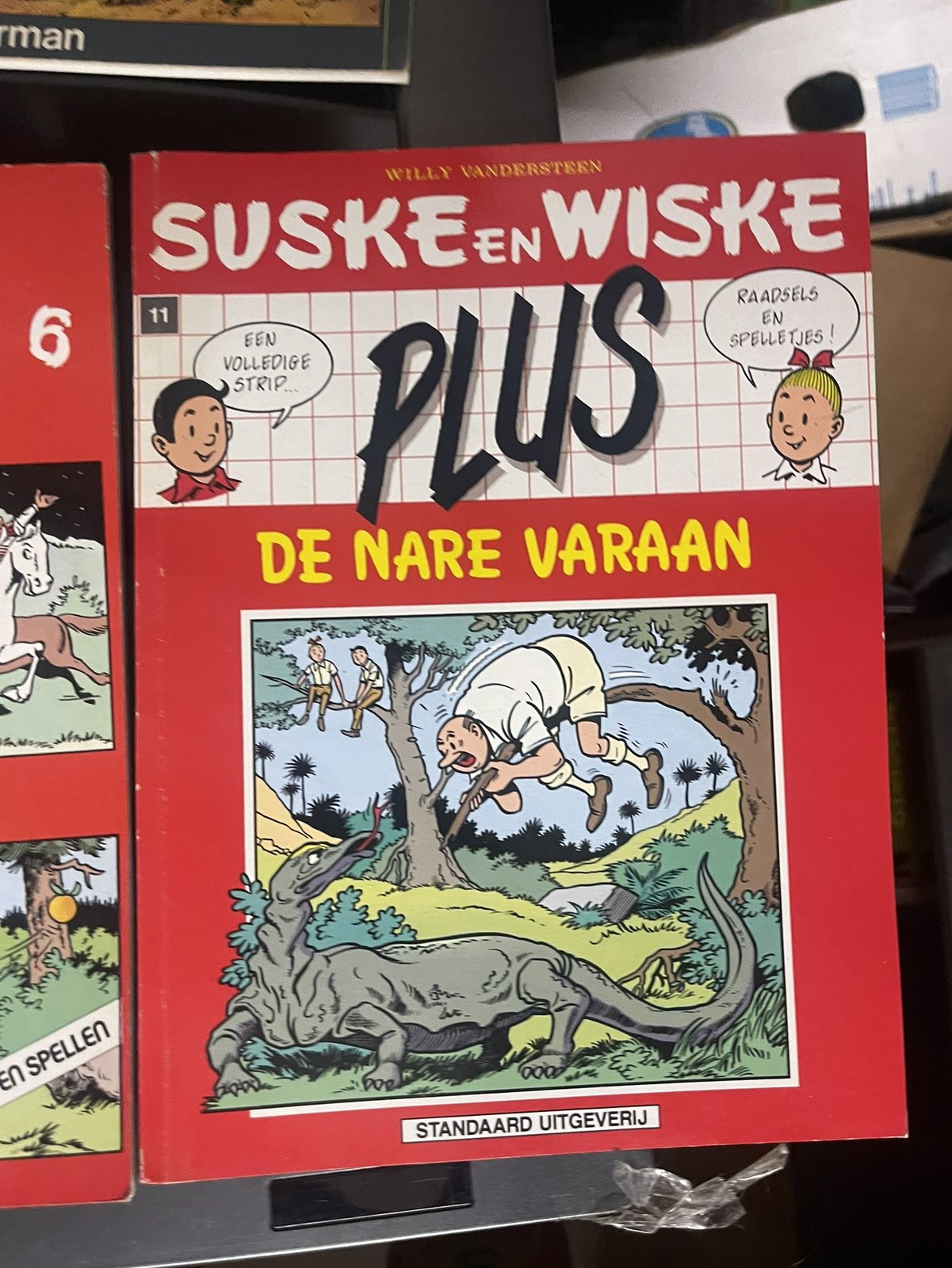 Cover van De nare varaan
