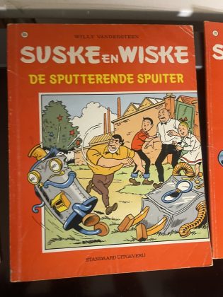 Cover van De sputterende spuiter