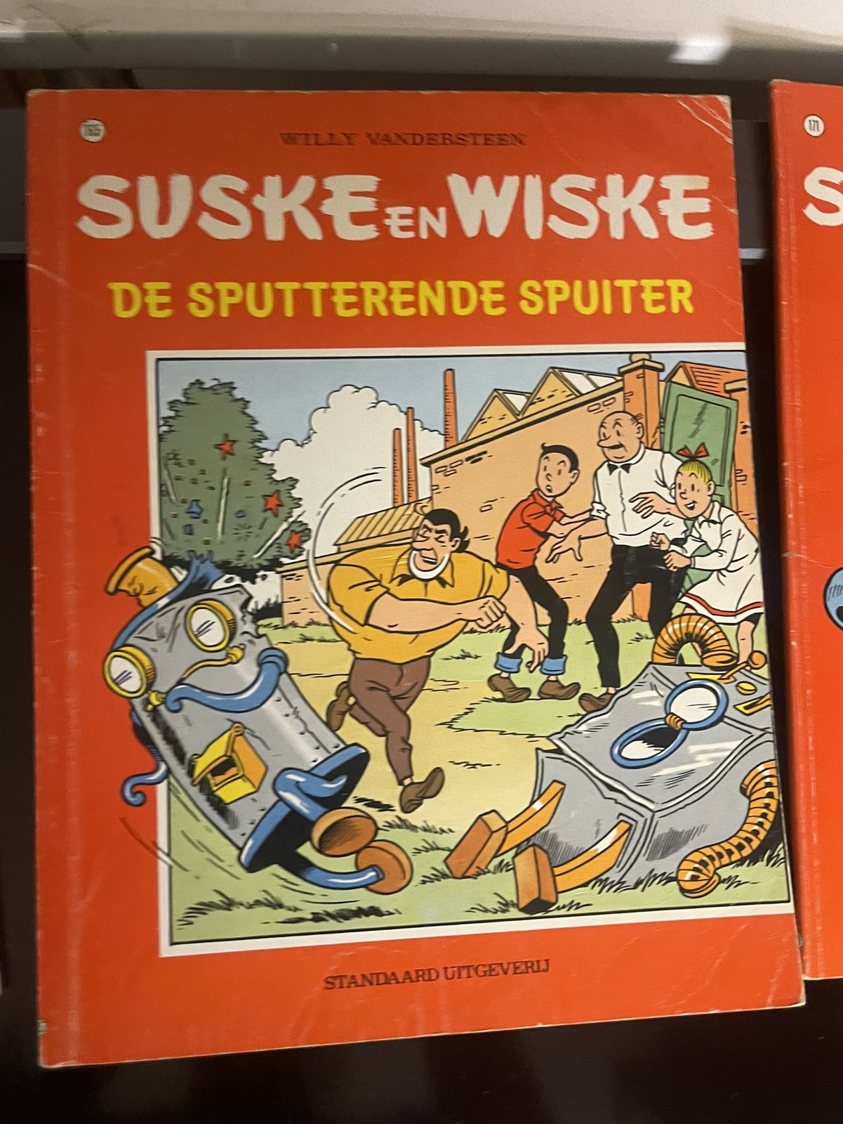 Cover van De sputterende spuiter
