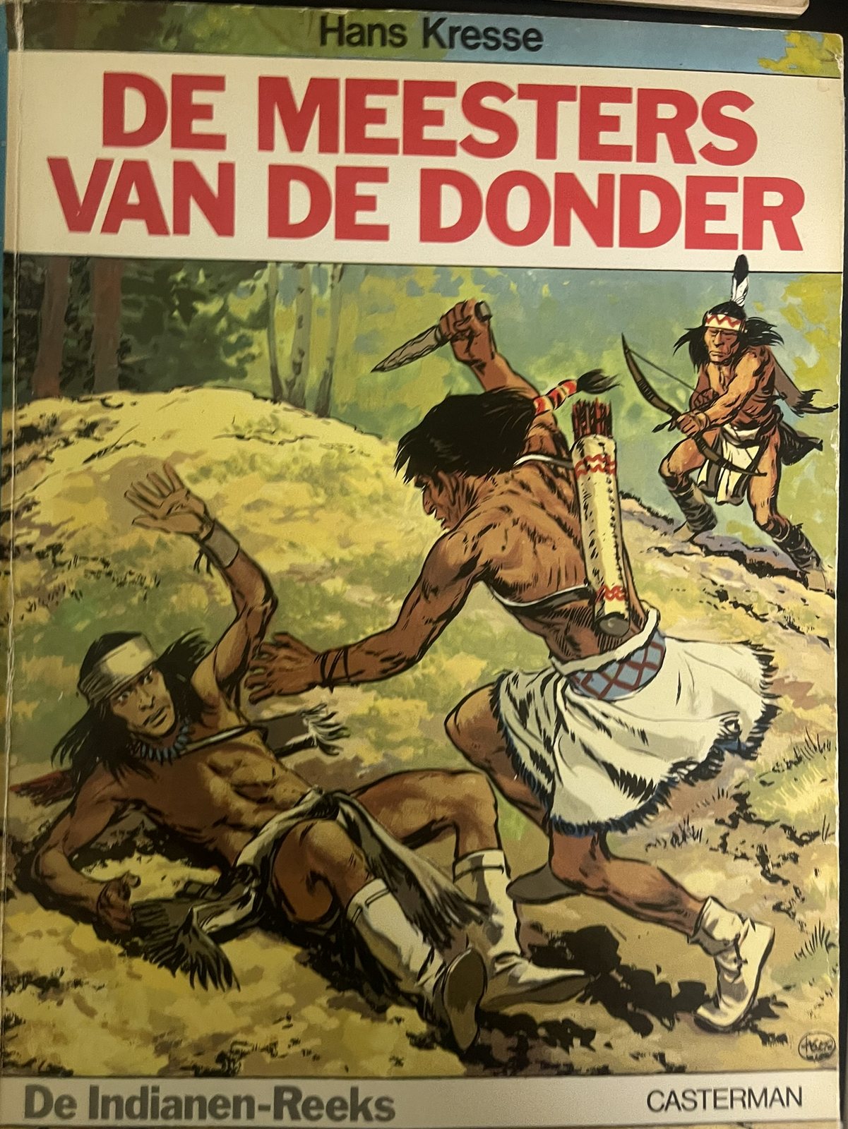 Cover van De meesters van de donder