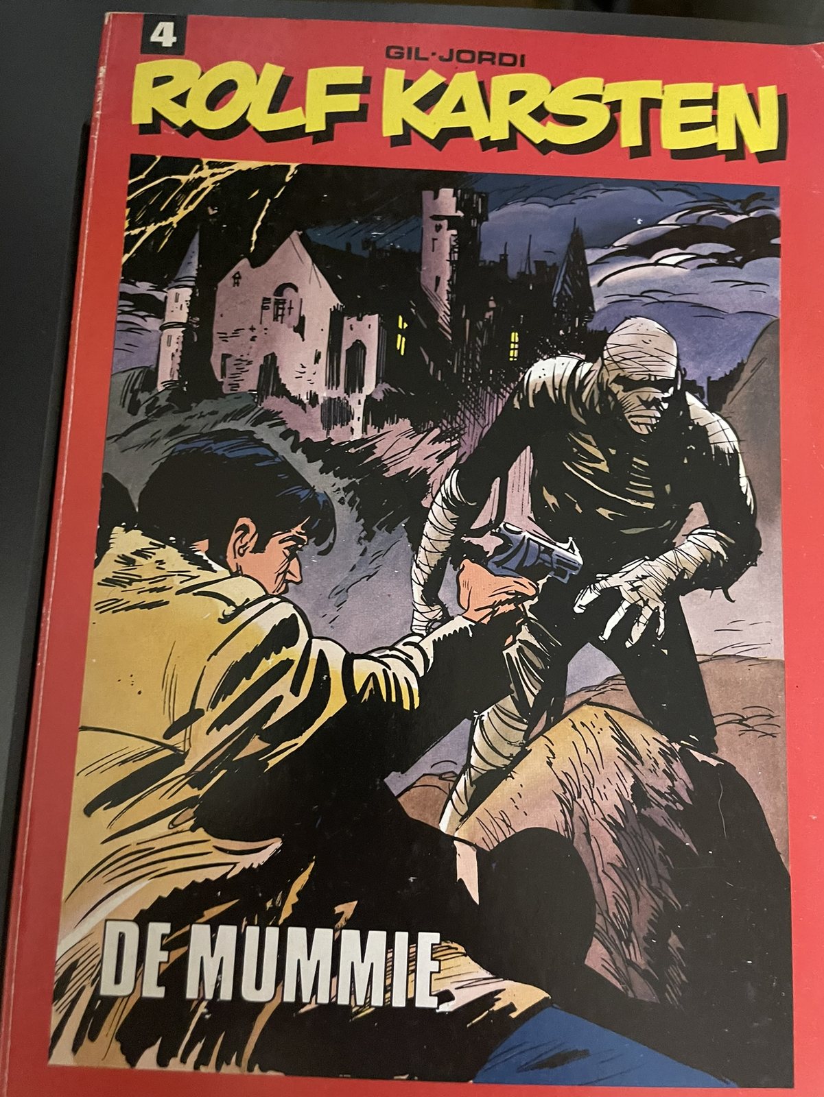 Cover van De mummie