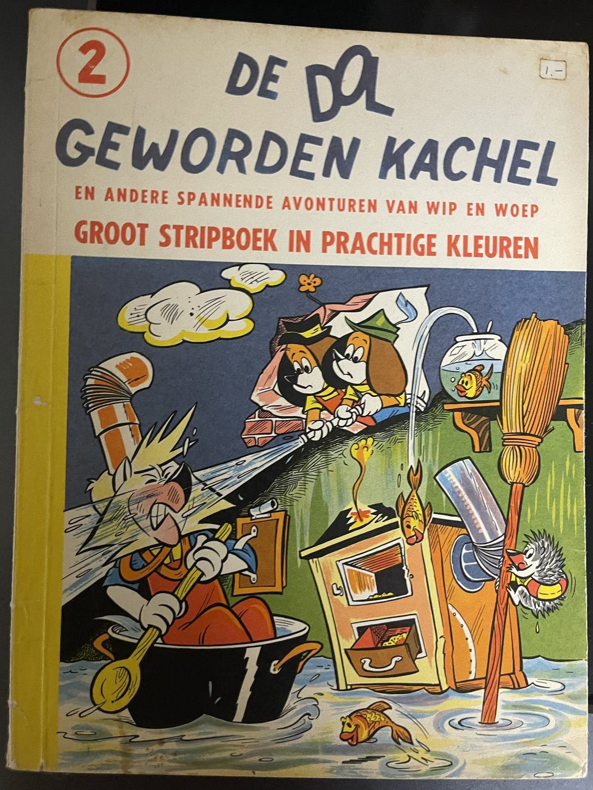 Cover van De dol geworden kachel