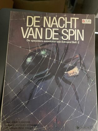 Cover van De nacht van de spin