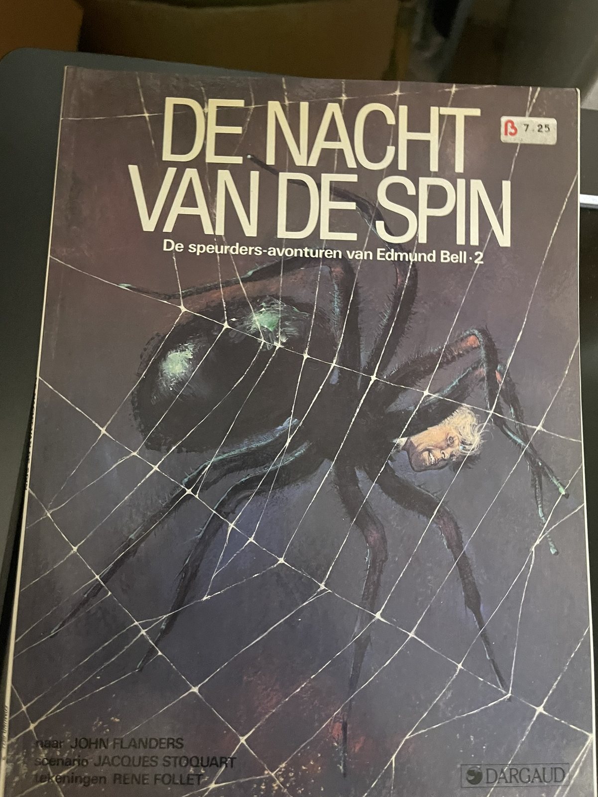 Cover van De nacht van de spin
