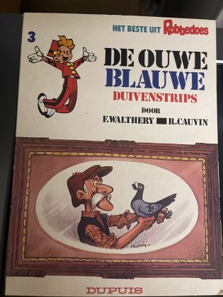 Cover van De Ouwe Blauwe - duivenstrips