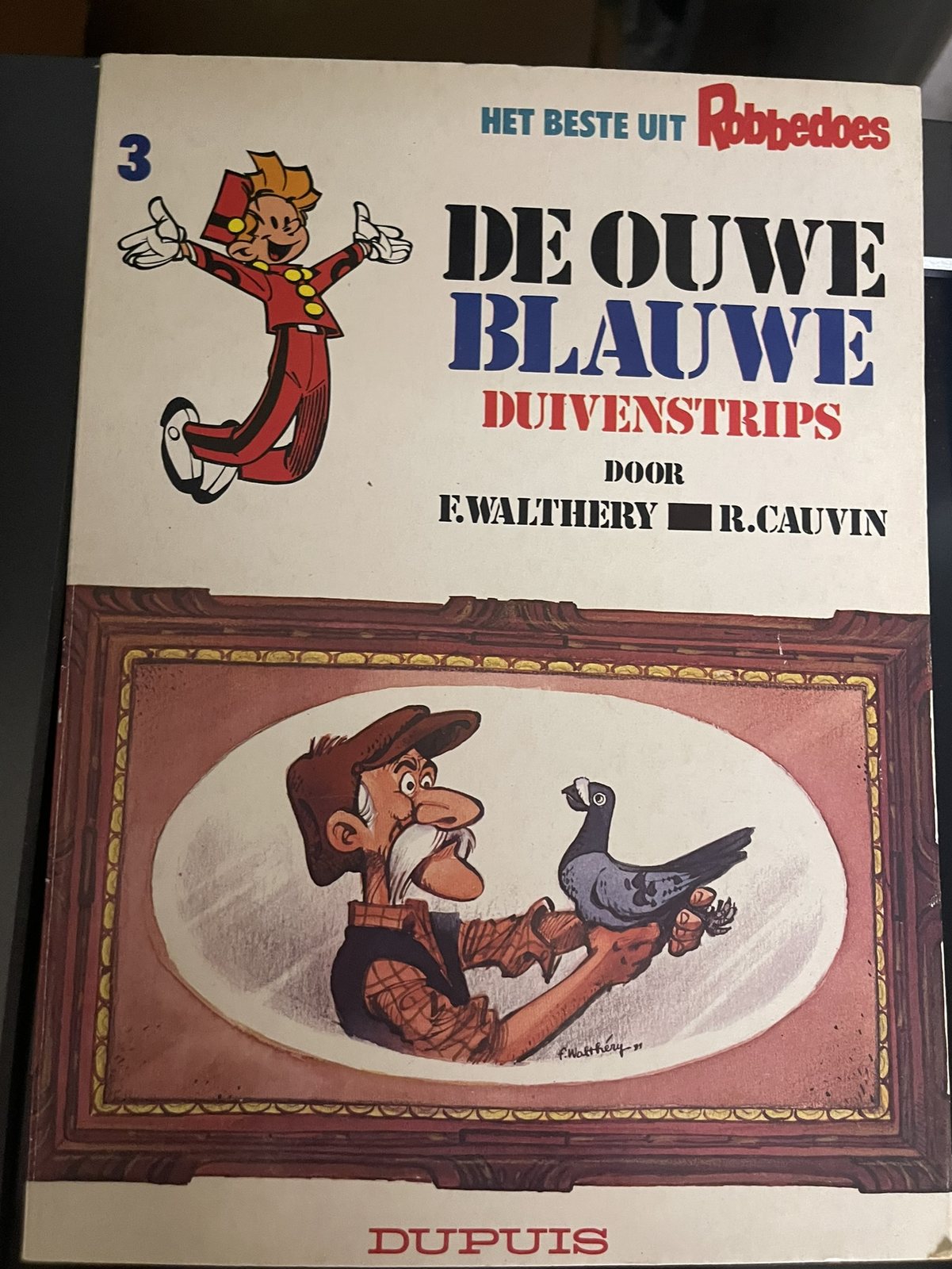 Cover van De Ouwe Blauwe - duivenstrips