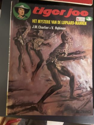 Cover van Het mysterie van de luipaard-mannen