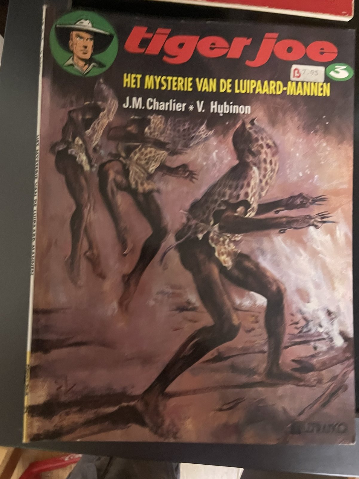 Cover van Het mysterie van de luipaard-mannen