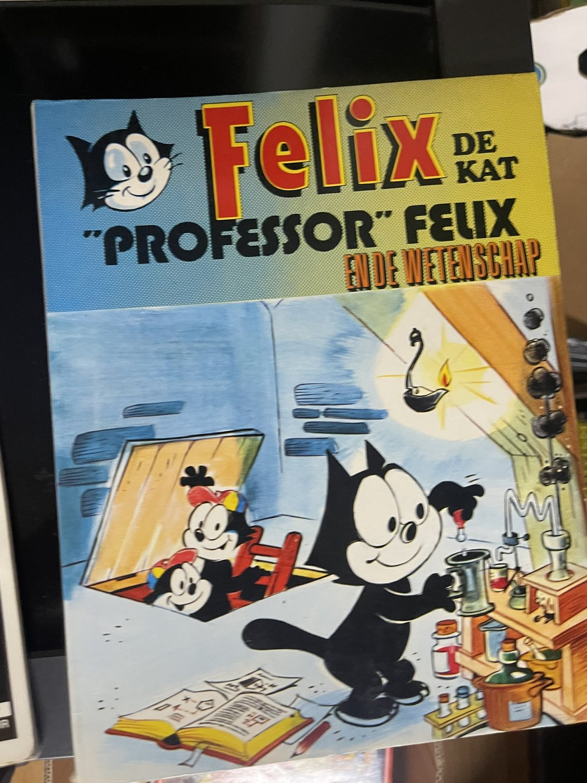 Cover van "Professor" Felix en de wetenschap