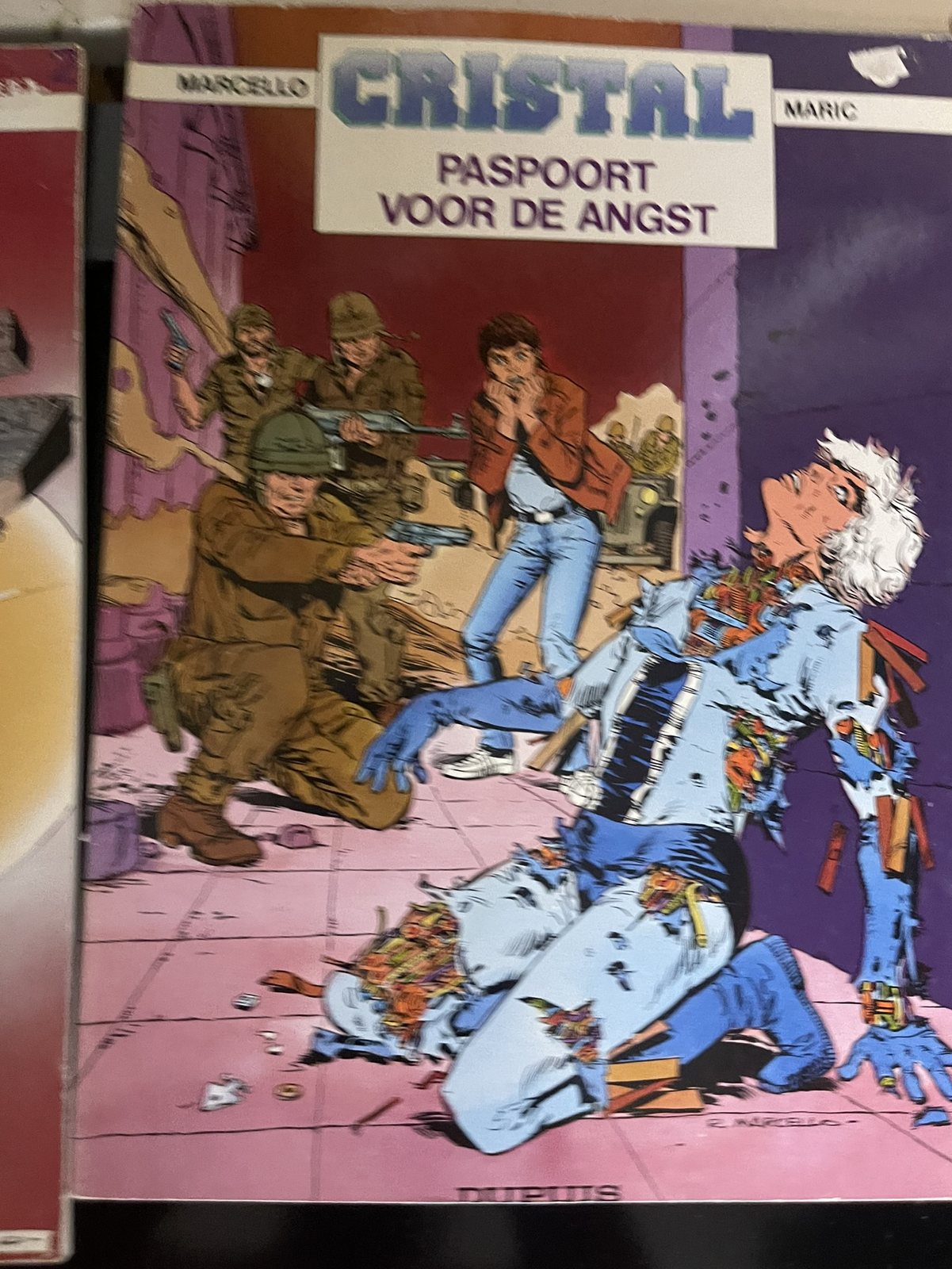 Cover van Paspoort voor de angst