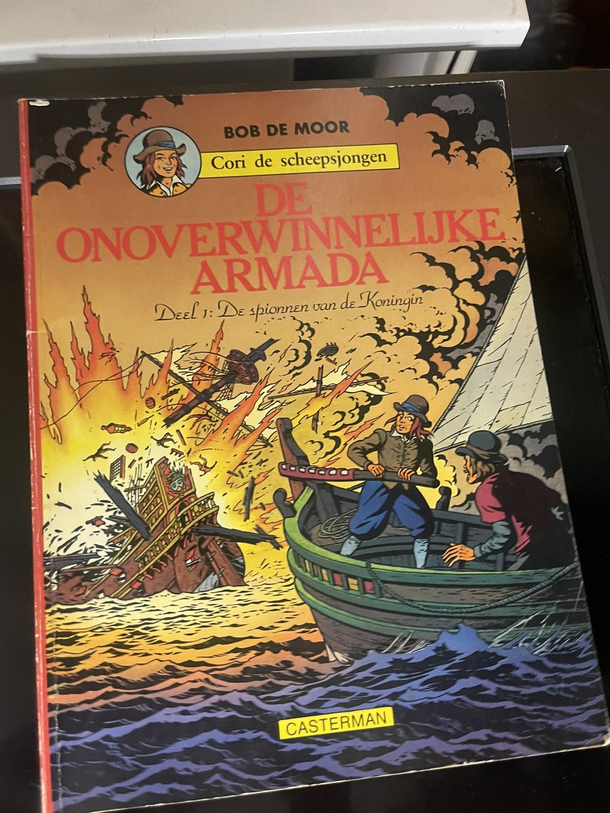 Cover van De onoverwinnelijke Armada 1 - De spionnen van de koningin