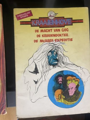 Cover van De macht van Gog + De kruidendokter + De McAber expeditie