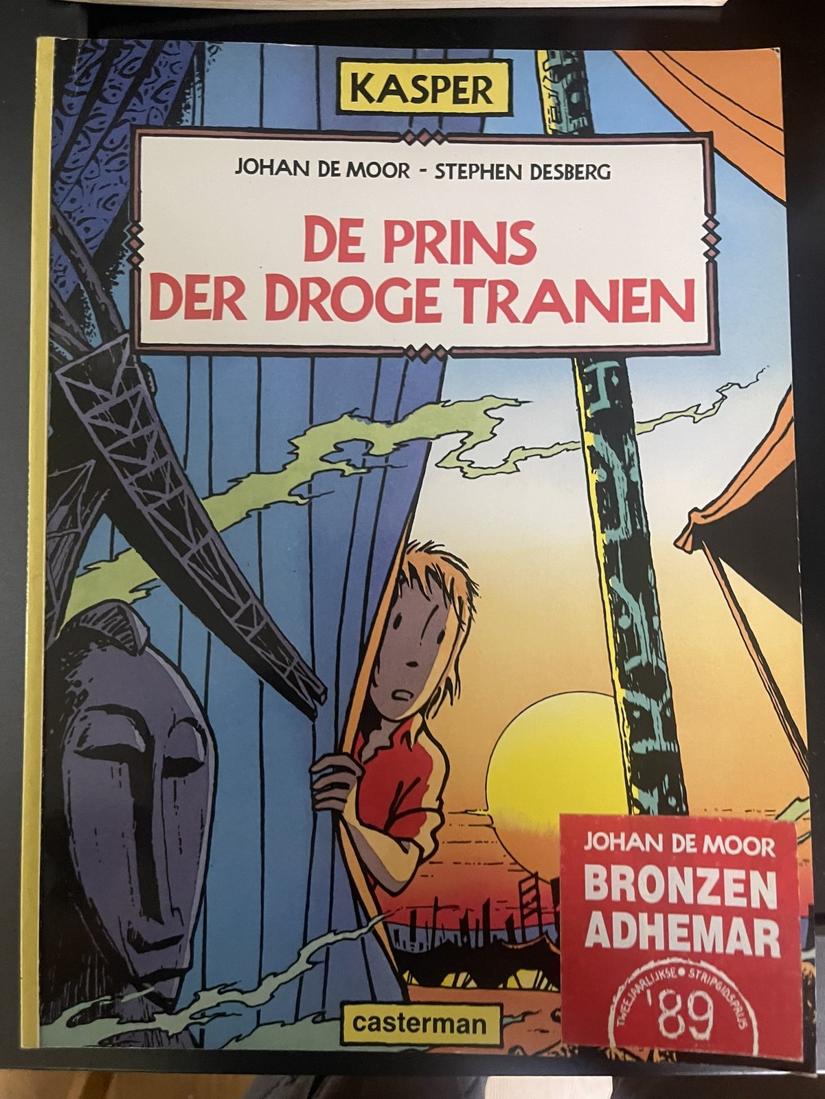 Cover van De prins der droge tranen