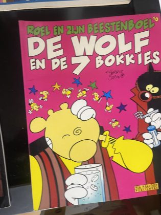 Cover van De wolf en de 7 bokkies