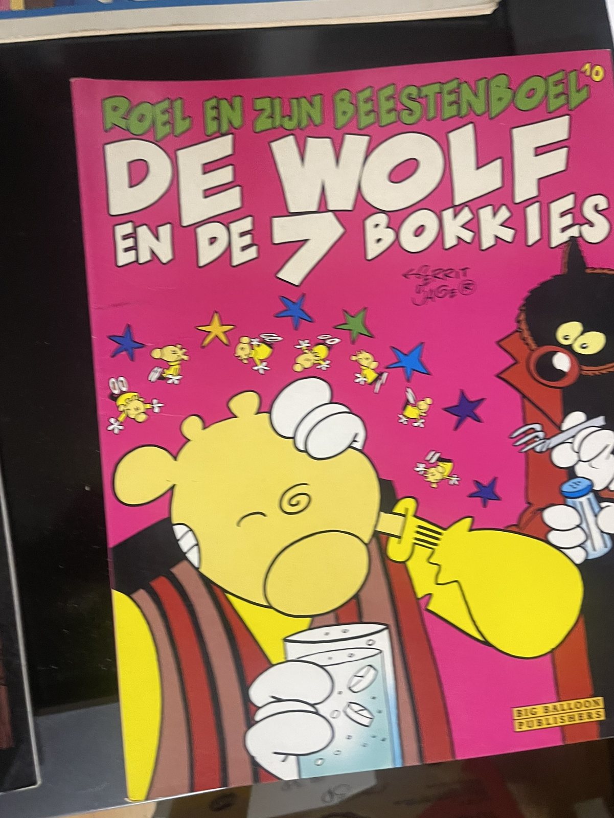 Cover van De wolf en de 7 bokkies