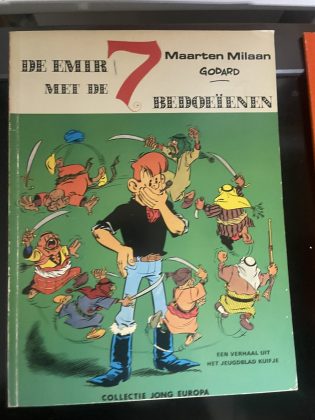 Cover van De emir met de 7 bedoeïenen